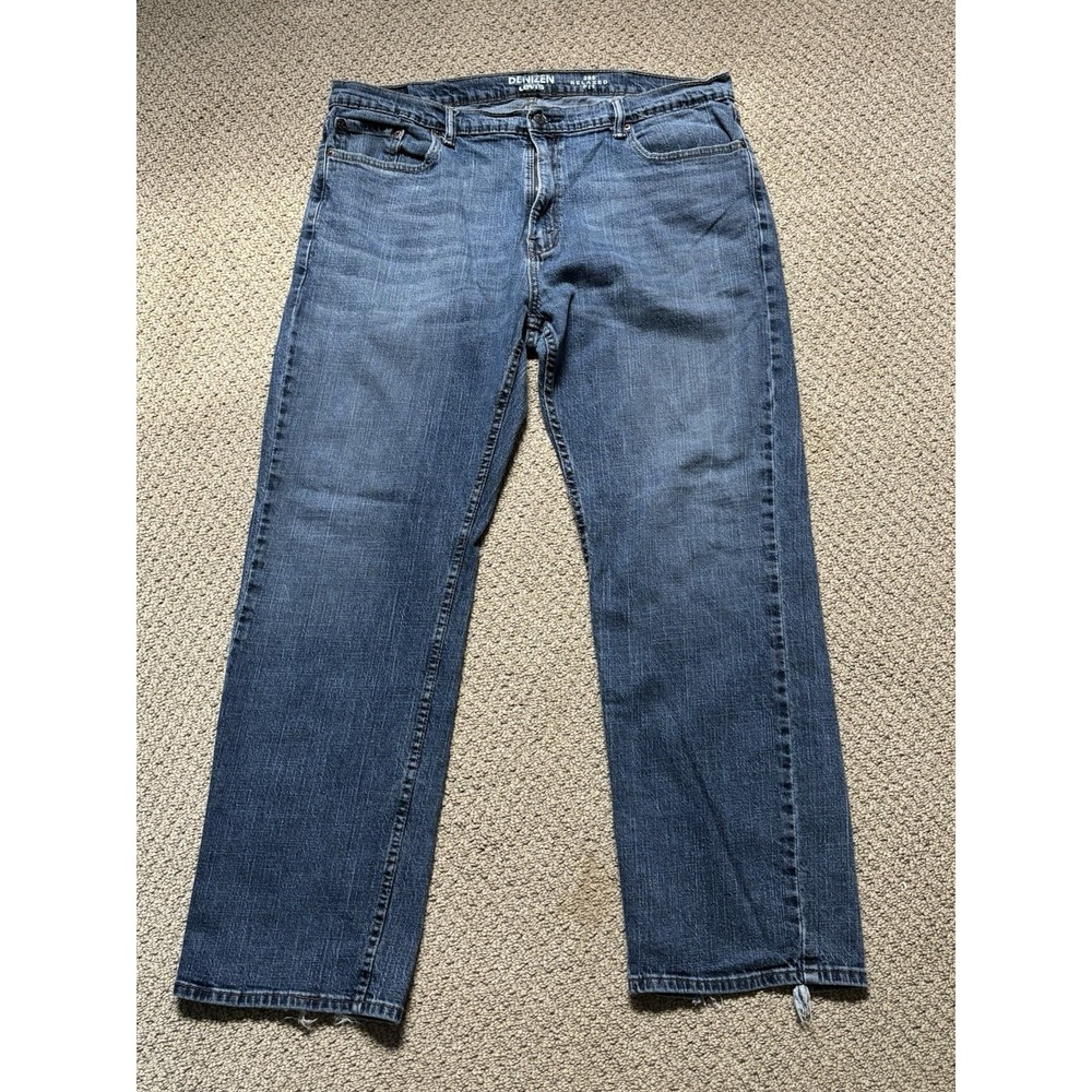 Denizen By Levi's Men Jeans 285 Relaxed Fit Stretch Size W40xL32  Med Wash Denim